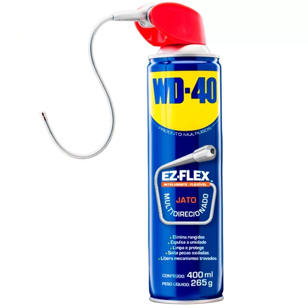 Wd-40 Aerossol 400ml Ez-flex Bico Multidirecionável