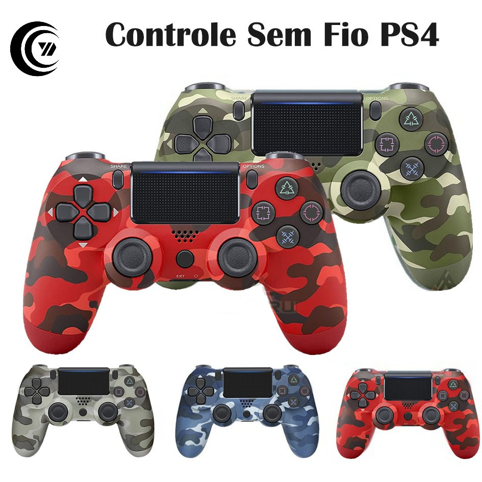 Controle sem fio joystick Ps4 Playstation Dualshock 4 disponível em uma ou várias peças