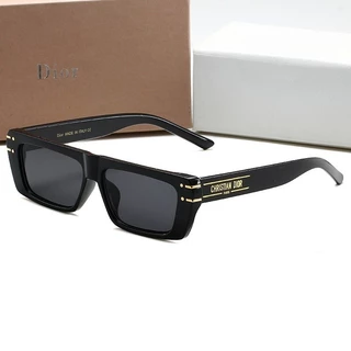 2023 Óculos De Sol Retro Clássicos Mulher Super Square Frame Luxo Marca Designer Masculino Sombra Grande UV400