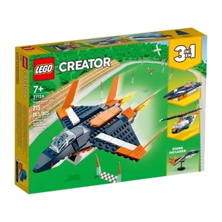 LEGO Creator 3 em 1 - Jato Supersônico - 31126
