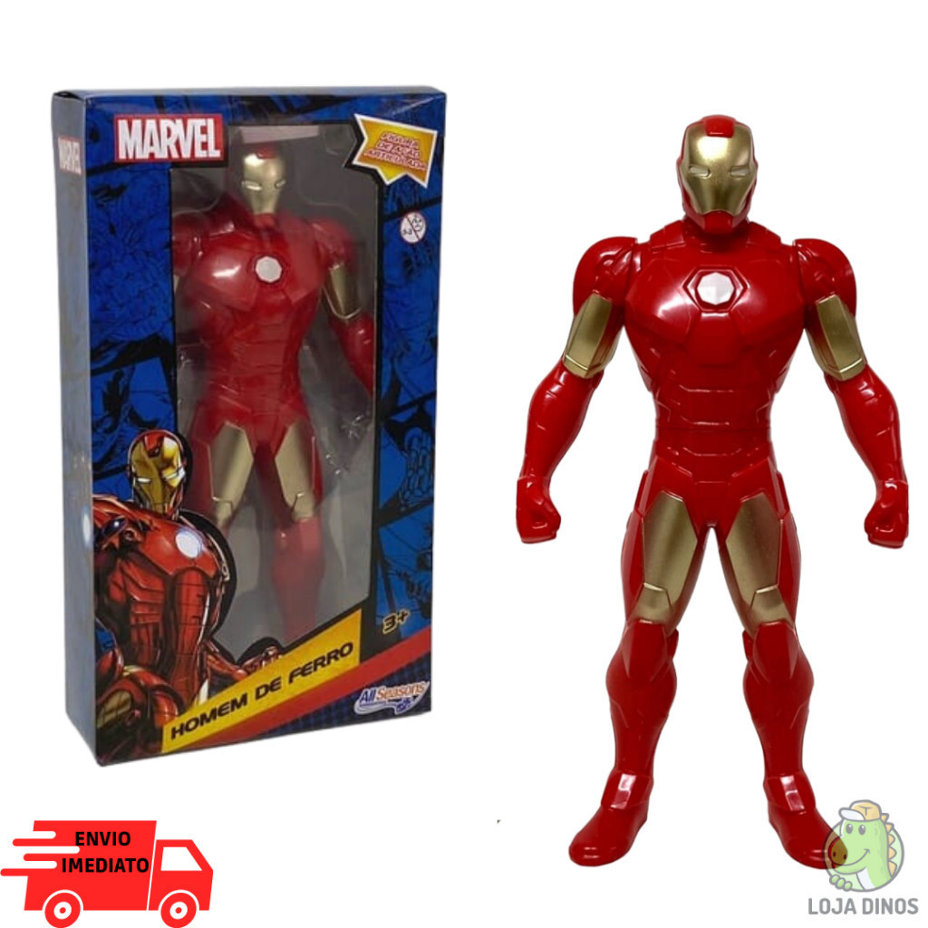 Homem de Ferro Vingadores Boneco Articulado Marvel 22 cm | Shopee Brasil