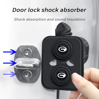 GAC AION Silicone Proteção Da Fechadura Porta Do Carro Amortecedor Silenciosos Buffer Amortecedor De Som Da Fechadura Porta Do Carro Para GAC AION Y Plus