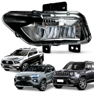 Farol Auxiliar Milha Renegade/Pulse/Toro 2022 2023 Lado Esquerdo