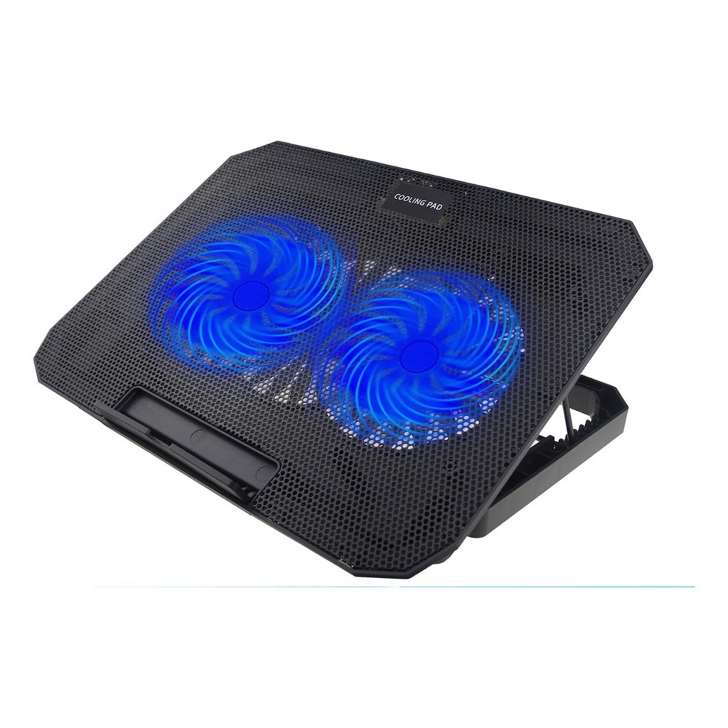 Suporte Base 2 Cooler Notebook Ergonômico Inclinação