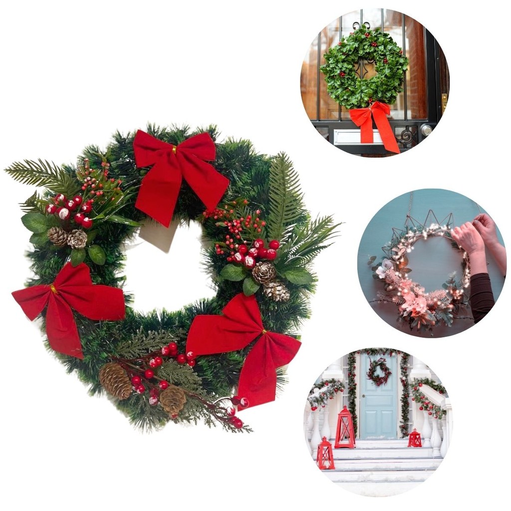 Guirlanda Natal Decoração Enfeite De Porta
