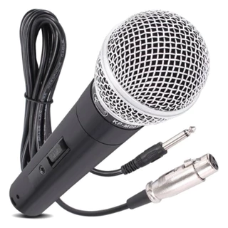 Microfone Profissional Sm58 Com Cabo 5 Metros Chave Liga E Desliga Alta Sensibilidade Envio Imediato em Oferta na Shopee