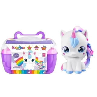 Brinquedo Maleta Unicórnio Com Acessório Pet Shop 5900 Roma