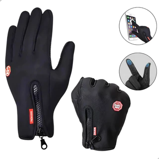 Luva Térmica resistente a água Unissex para Moto e Bike com Touch