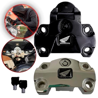 Trava Cadeado Mesa Miolo Ignição Antifurto Honda CG Titan Fan Start Cargo 150 160 Guidão Cores