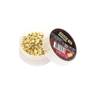 Chumbinho Sonic Gold Latonado - Calibre 5,5 Mm - Com 125