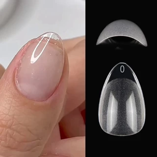 120pcs XXS Super Amêndoa Curta Capa Completa De Esculpida Dicas De Unhas Em Gel Macio Prensa Falsas Feitas À Medida Para em Oferta na Shopee