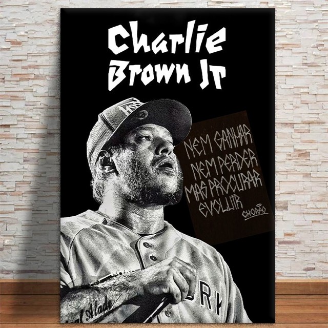 Quadro Decorativo Charlie Brown Jr. Chorão Rock Nacional MDF 3mm 4k