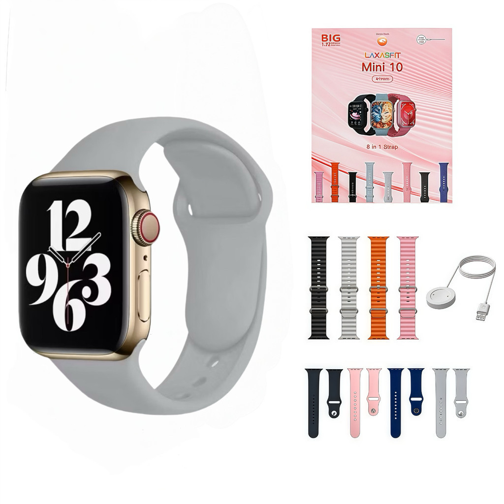 Relogio Smartwatch Mini 10 Infinit 8 Em 1 Laxasfit jimmy | Shopee