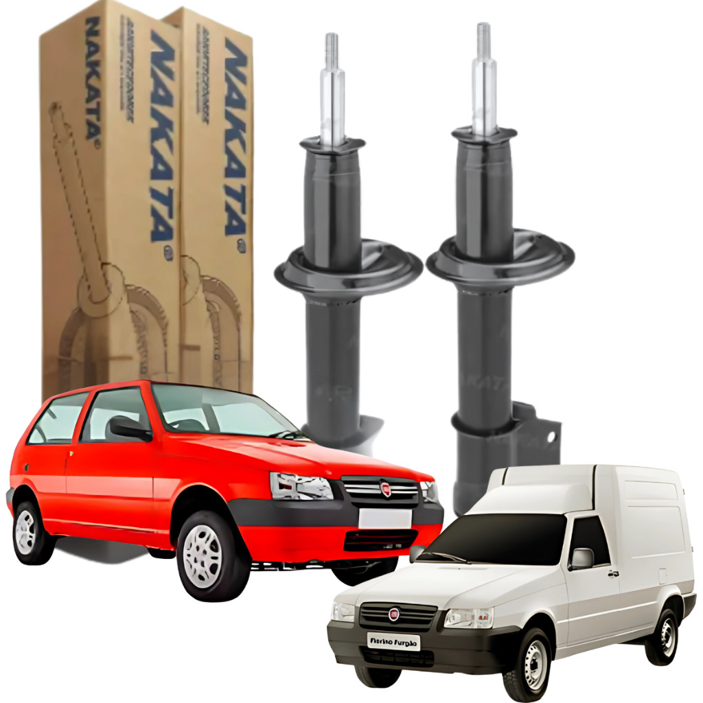 Par Amortecedor Dianteiro Fiat Uno Fiorino 88 89 90 91 92 93 94 95 96 ...