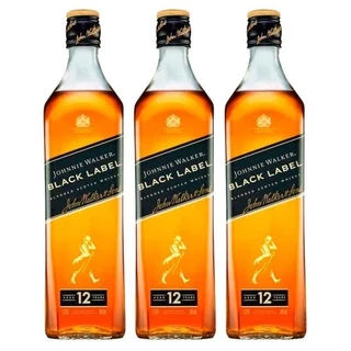 Whisky Black Label 1L 3 Unidades Johnnie Walker