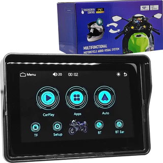 Mp5 para Moto 5" Bluetooth Duplo Carplay Android auto