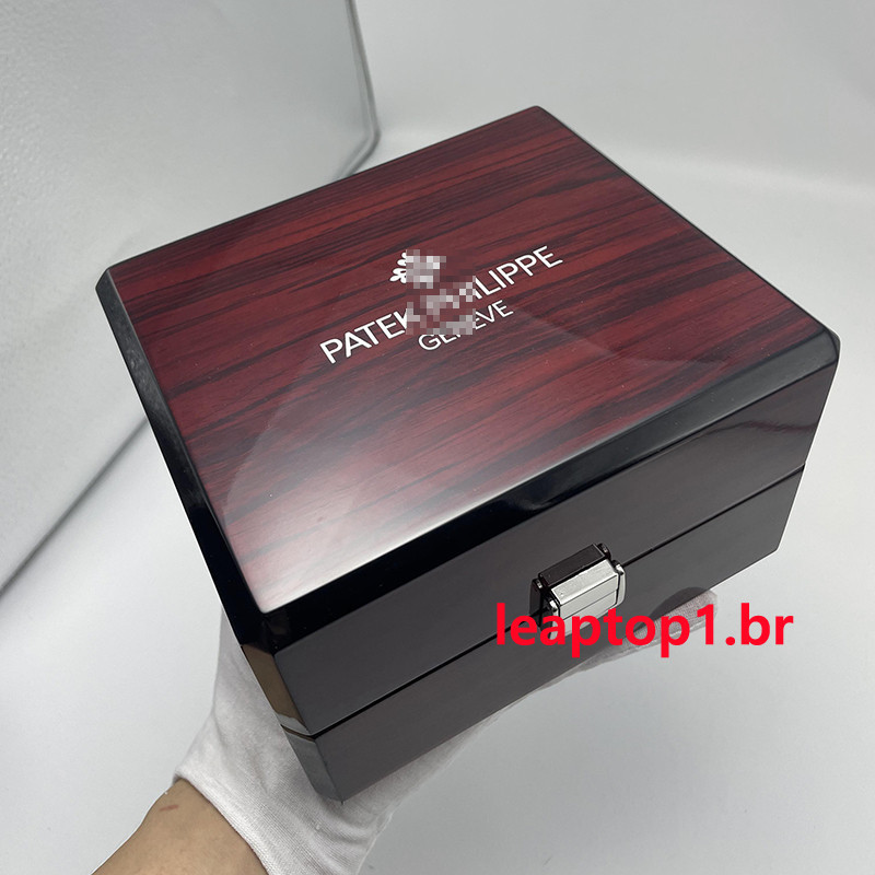 Caixa De Relógio De Madeira De Alta Qualidade , Relógios De Luxo Para PatekPhilippeWatch , Marca Superior Com Saco De Pa