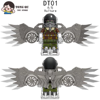 Supervillains Minifigures Vulture Building Block Bonecos Modelos Colecionáveis Brinquedos De Aniversário
