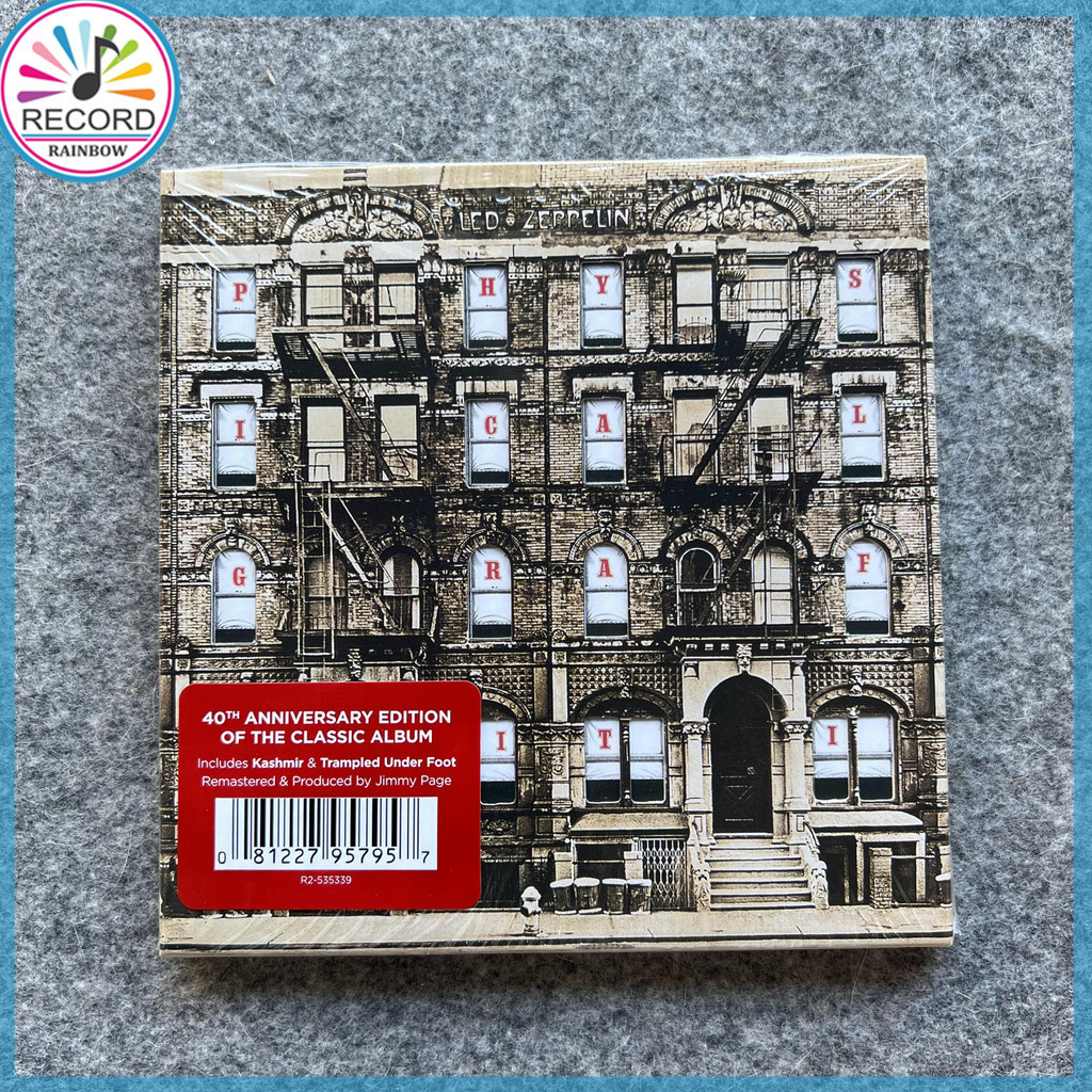 Led Zeppelin Physical Graffiti Original 2CD Album [Lacrado] Brand