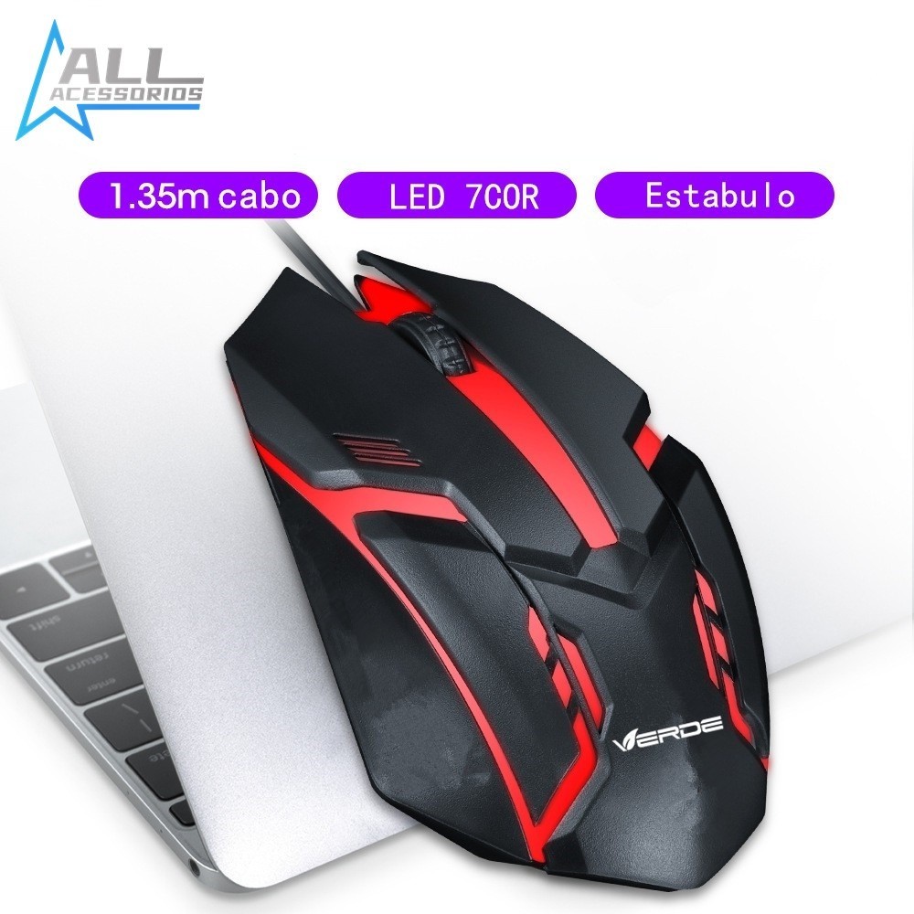 Mouse Gamer Para Jogos Computador Gamer/Mouse óptico 1200 DPI SB-S06/SB ...