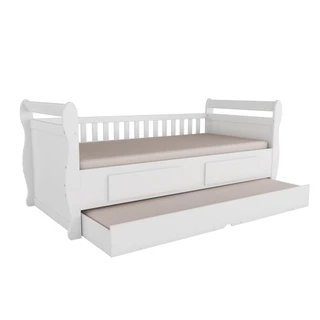 Cama Bibox Maria com Gavetas 100% MDF - Móveis Peroba