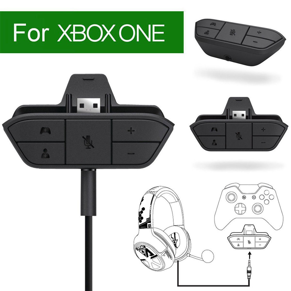 Microsoft xbox one headset adapter sales