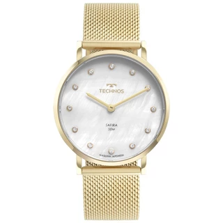 Relógio Technos Feminino Slim Dourado - 2025LTU/1B