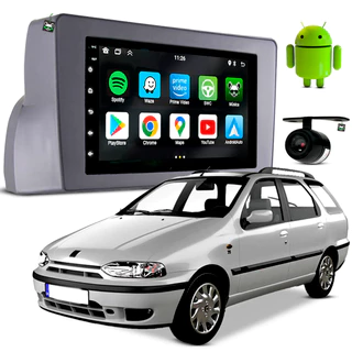 Kit Central Mutimidia Android 7 Pol Weekend 1995 96 A 2000 2001 2002 2003 2004 2005 Moldura Cinza