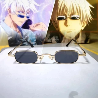 Moda Anime Óculos Jujutsu Kaisen Cosplay De Sol Dos Desenhos Animados Gojo Satoru Prop Feminino Masculino Acessórios