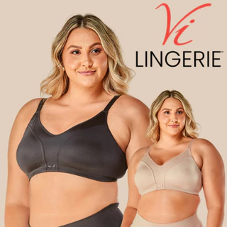 Sutia Alta Sustentacao Vilingerie Confortavel Com Alcas Largas Para Uso Diario em Oferta na Shopee