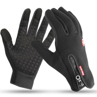 Luva Motoqueiro Inverno Frio Luva Motociclista Antiderrapante Tamanho Único TouchScreen Sports