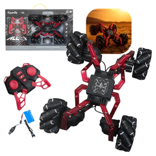 Carrinho Controle Remoto Maluco Com Luz Sensor Anda De Lado 360° Spider Corre de Lado Aranha Kizumba em Oferta na Shopee