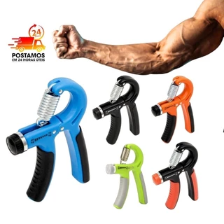 Hand Grip Flexor De Punho Exercício Para Mãos Ajustável Mola 40 Kg Treinar Antebraço