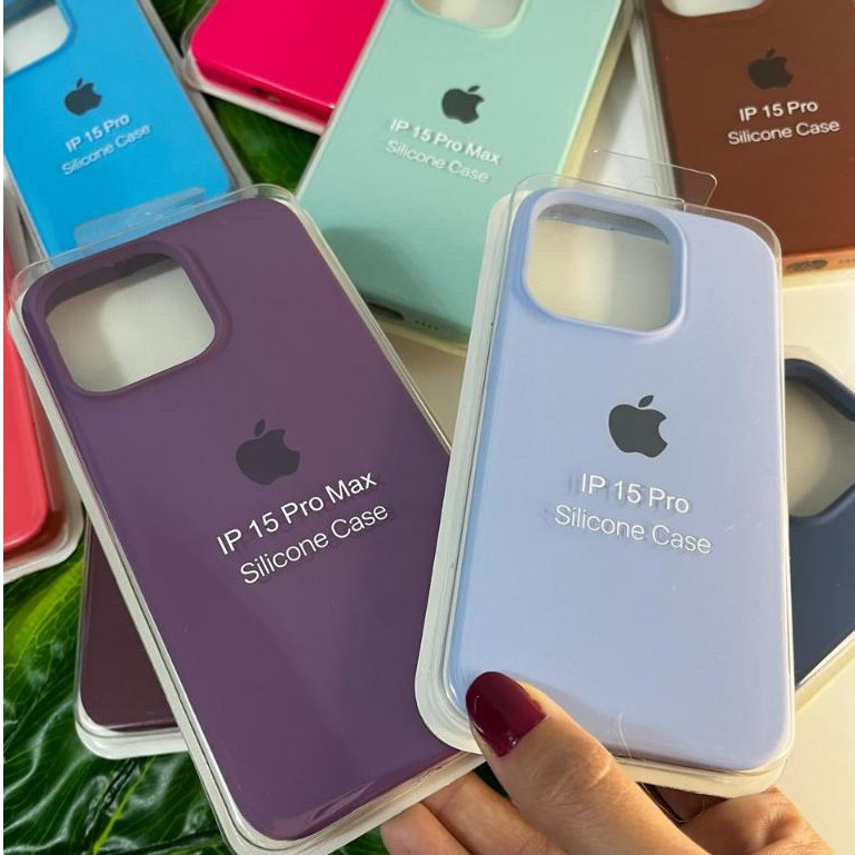 Capa Case Apple iPhone 15 PRO-15 PROMAX - Envio imediato capinha anti impacto fechadas embaixo