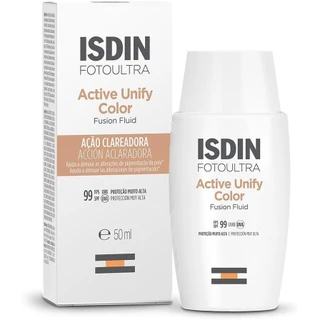 Protetor Solar e Clareador Facial ISDIN Active Unify FPS 99 - 50ml