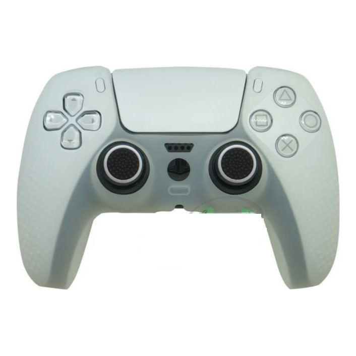Capa Silicone Branca Para Controle Ps5 Dualsense