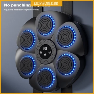 Máquina De Boxe Música Tipo C Carregamento De Reação Alvo De Parede Para Crianças Adultas