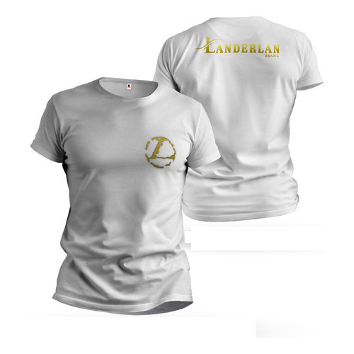 Camiseta Landergold - Landerlan Brasil - Treino/Academia - Frente/Verso ...