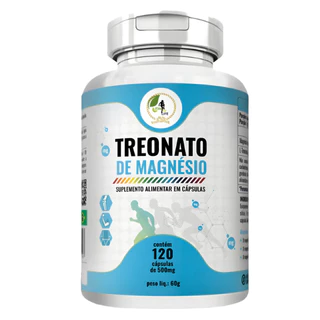 Magnésio Treonato 500mg - 120 Cápsulas - Fits Life