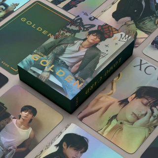 555pcs/box BTS JUNGKOOK Cartão Laser GOLDEN Photocards LOMO Álbum KPOP Postal