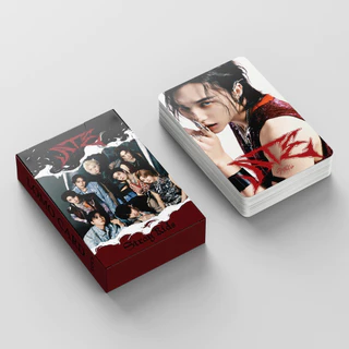 55pcs STRAY KIDS Lomo cards ATE Lose My Breath Magic School SKZ TOY WORLD Rock Star HYUNJIN FELIX BANGCHAN Solo Photocards Straykids CHANGBIN HAN I.N LEE KNOW Postcards