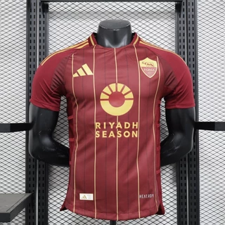 [Versão Jogador] 2425 Roma Camisa De Doméstico , top De Futebol De Alta Qualidade , Manga Curta