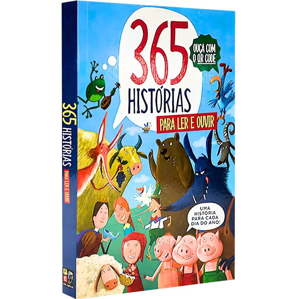 365 Histórias para Ler e Ouvir | Livro Infantil | Shopee Brasil