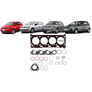 Jogo Juntas Superior Fox Gol Voyage 1.0 8v Ea111 Power