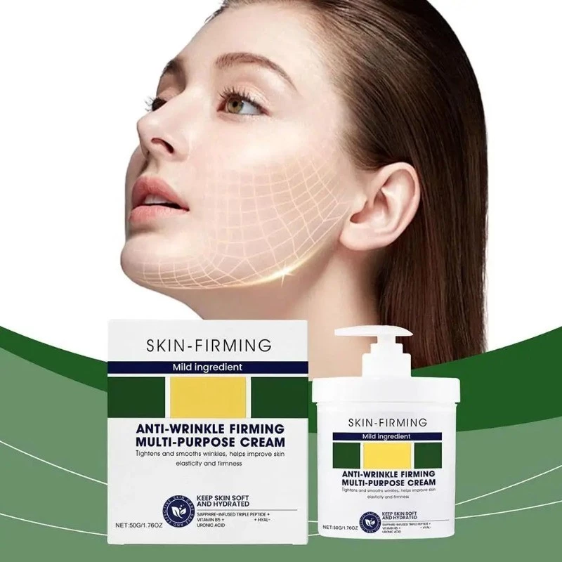 Loção Corporal Hidratante Creme Facial Endurecimento Da Pele Anti-Rugas Aperto 50ml