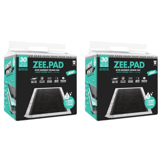 KIT TAPETE HIGIENICO ZEE PAD 60 UNIDADES 80X60 CARVAO BAMBOO