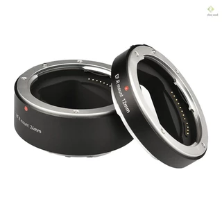 Tubos De Extensão Automáticos Conjuntos De Macro De Montagem R De 12 Mm + 24 Leves Compatíveis Com Lentes Canon RF-Mount E Câmera R5/R6/R7/R10