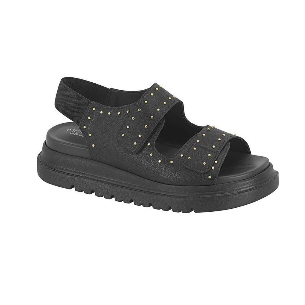 Sandalia Feminina Original Modare Flatform Tratorada Ultraconforto