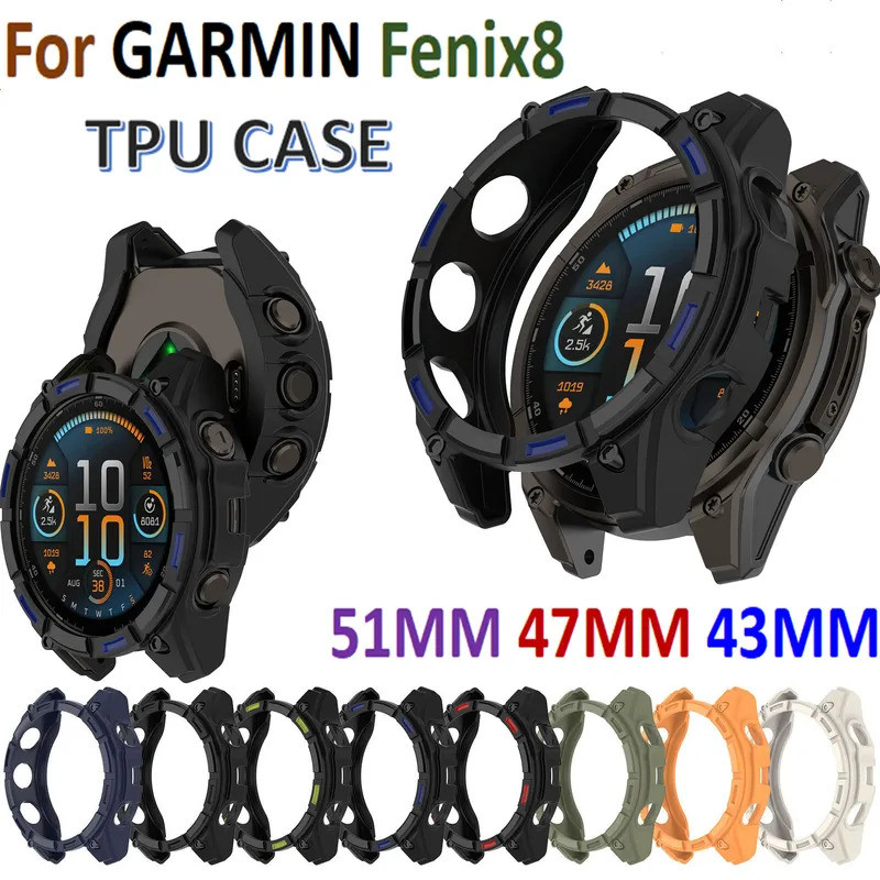 QuickFit 22mm 26mm Fenix8 Watch Band For Garmin Fenix E 8 47mm 51mm 7 7X 6 6X/Epix Pro/Enduro 3 Two-Tone Silicone Strap Bracelet