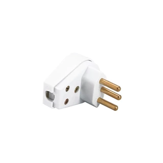 Plugue Angular 2P+T 20A/250V - TRAMONTINA